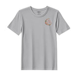 BYFT Threads Embroidered For You T-Shirt - Floral Eid Mubarak Designed