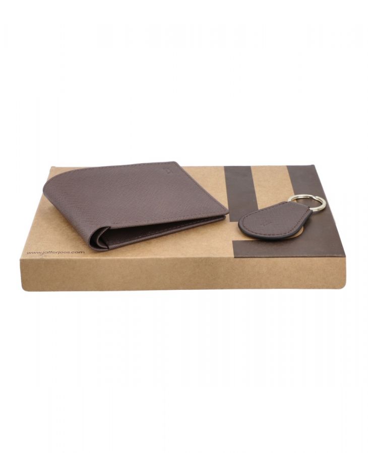 Jafferjees Easter Island Men's Genuine Leather Wallet | Classic Slim Bifold Wallet for Men