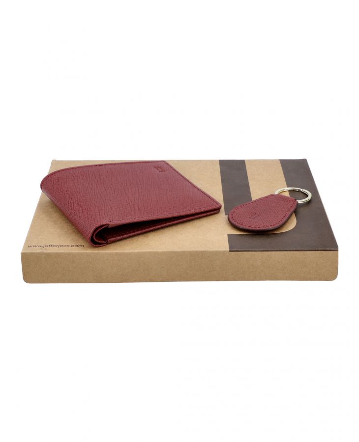 Jafferjees Easter Island Men's Genuine Leather Wallet | Classic Slim Bifold Wallet for Men