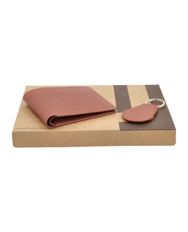 Jafferjees Easter Island Men's Genuine Leather Wallet | Classic Slim Bifold Wallet for Men