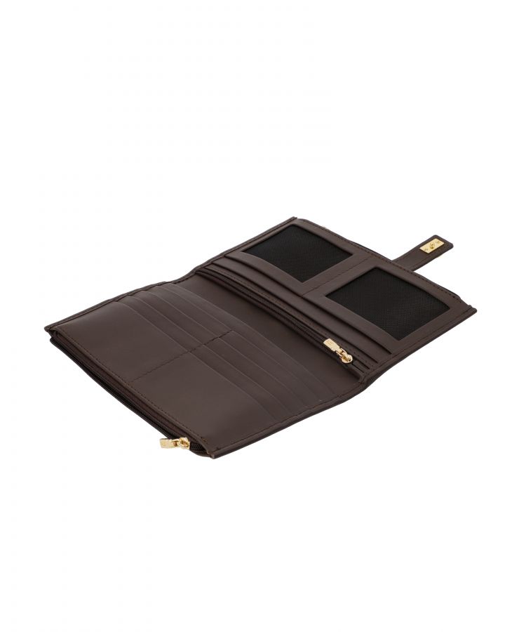 Jafferjees The Cosmos Women's Genuine Leather Wallet | Elegant Zip-Around Clutch Wallet
