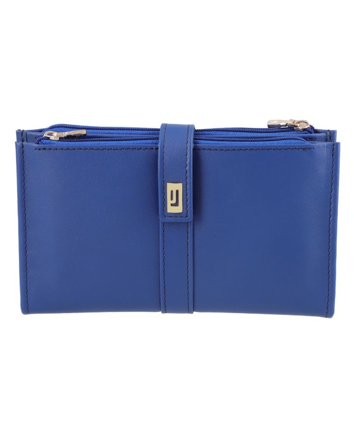 Jafferjees The Cosmos Women's Genuine Leather Wallet | Elegant Zip-Around Clutch Wallet