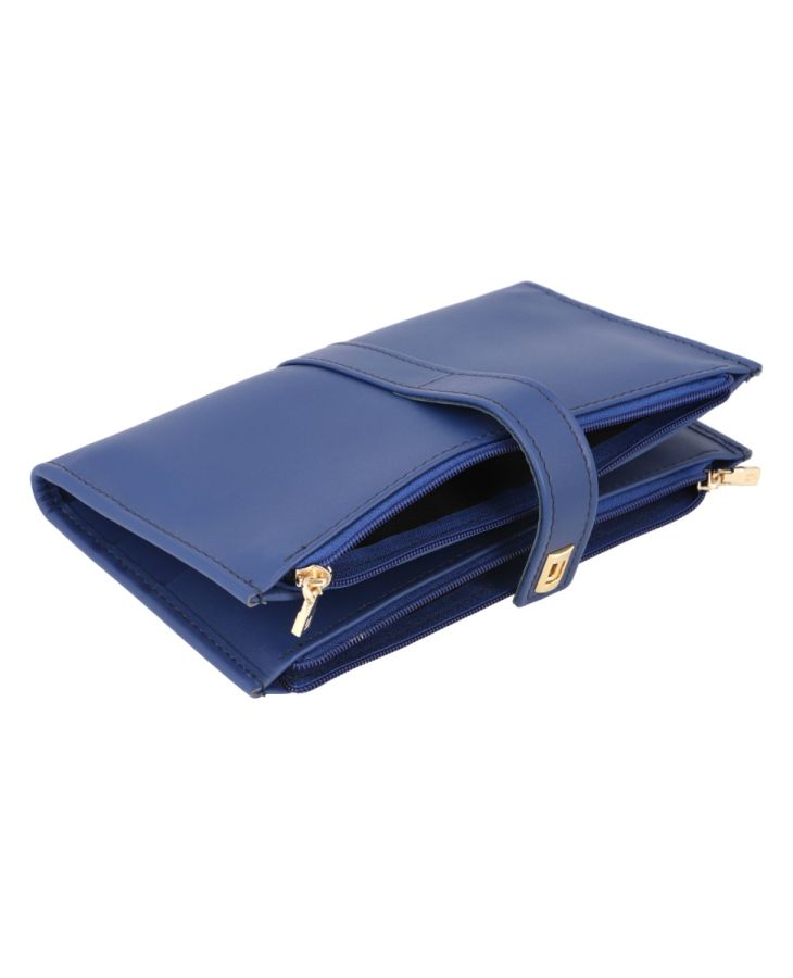 Jafferjees The Cosmos Women's Genuine Leather Wallet | Elegant Zip-Around Clutch Wallet