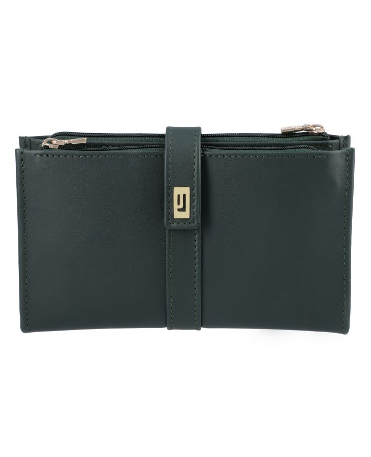 Jafferjees The Cosmos Women's Genuine Leather Wallet | Elegant Zip-Around Clutch Wallet