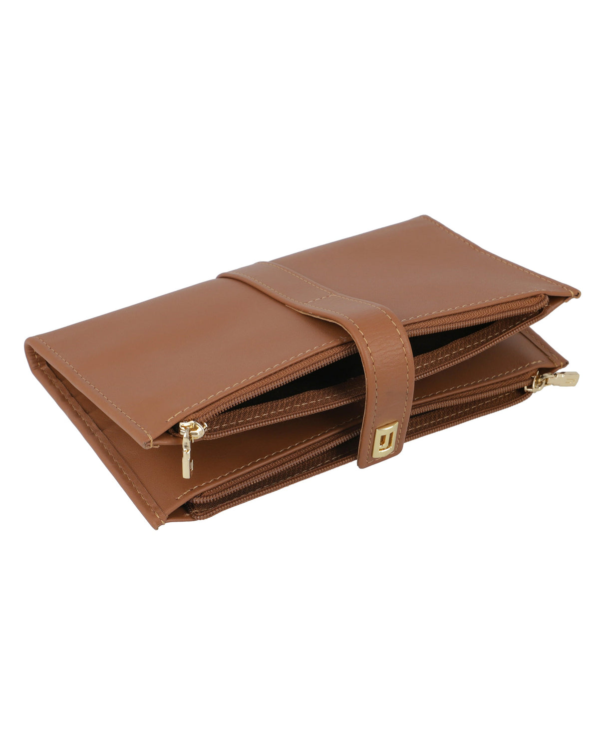 Jafferjees The Cosmos Women's Genuine Leather Wallet | Elegant Zip-Around Clutch Wallet