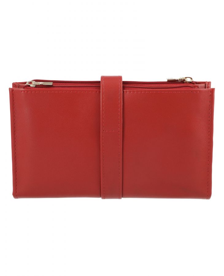 Jafferjees The Cosmos Women's Genuine Leather Wallet | Elegant Zip-Around Clutch Wallet