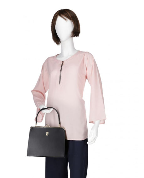 Jafferjees The Sukan Women's Genuine Leather Handbag | Elegant Shoulder Tote Bag for Women