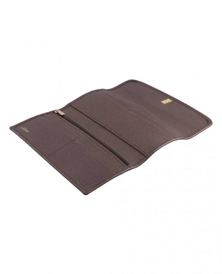 Jafferjees The Forget Me Not Women's Genuine Leather Wallet | Elegant Square Clutch Wallet for Women