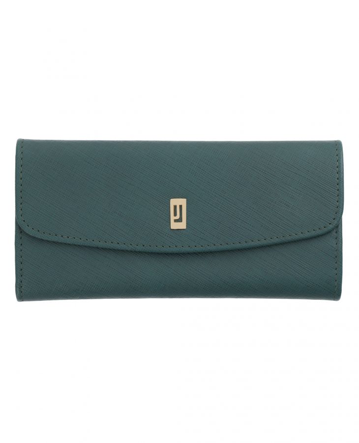 Jafferjees The Forget Me Not Women's Genuine Leather Wallet | Elegant Square Clutch Wallet for Women