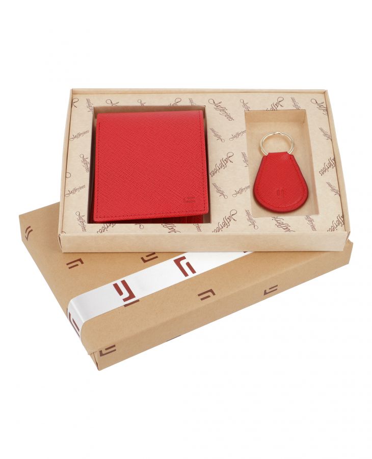 Jafferjees Easter Island Men's Genuine Leather Wallet | Classic Slim Bifold Wallet for Men