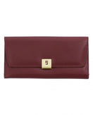 Jafferjees The Goldenrod Women's Genuine Leather Wallet | Elegant Square Clutch Wallet for Women