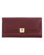 Jafferjees The Goldenrod Women's Genuine Leather Wallet | Elegant Square Clutch Wallet for Women