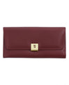 Jafferjees The Goldenrod Women's Genuine Leather Wallet | Elegant Square Clutch Wallet for Women