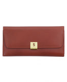Jafferjees The Goldenrod Women's Genuine Leather Wallet | Elegant Square Clutch Wallet for Women