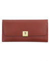 Jafferjees The Goldenrod Women's Genuine Leather Wallet | Elegant Square Clutch Wallet for Women