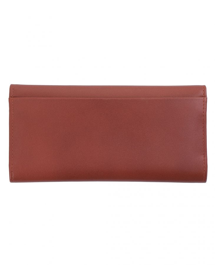 Jafferjees The Goldenrod Women's Genuine Leather Wallet | Elegant Square Clutch Wallet for Women