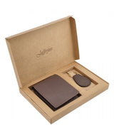 Jafferjees Easter Island Men's Genuine Leather Wallet | Classic Slim Bifold Wallet for Men