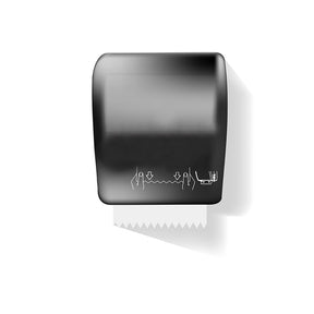 BYFT Tissue Paper Dispenser 32 x 22 x 36 cm Black Set of 01