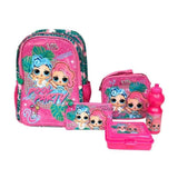 L.O.L. Surprise 5-in-1 Trolley Bag Set - School Combo for Girls