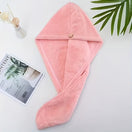BYFT Spring Hair Towel Fast-Dry Microfiber Wrap 40 x 60 cm Set of 01