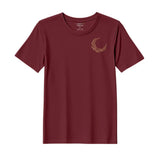 BYFT Threads Embroidered For You T-Shirt - Golden Crescent Noor Designed