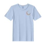 BYFT Threads Embroidered For You T-Shirt - Golden Crescent Noor Designed