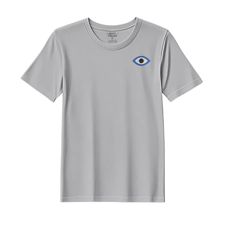 BYFT Threads Evil Eye Embroidery T Shirt