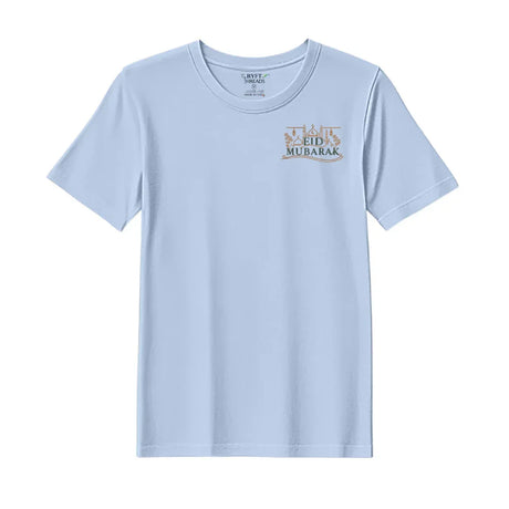 BYFT Threads Embroidered For You T-Shirt - Eid Skyline Elegance Designed