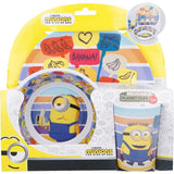 Disney 3Pcs Melamine Set W/O Rim Minions Ii