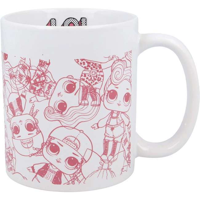Disney Ceramic Mug Lol Surprise Rock On 325 Ml