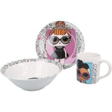 Disney 3Pcs Dinner Set Lol Surprise Rock On