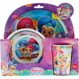 Disney 3 Pcs Melamine Set Shimmer And Shine Palace