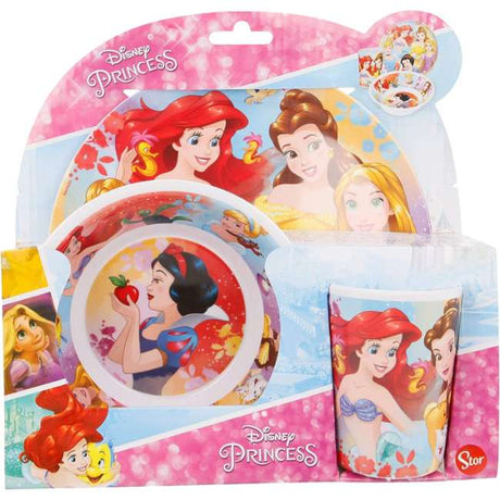 Disney 3 Pcs Melamine Set Princess Forever