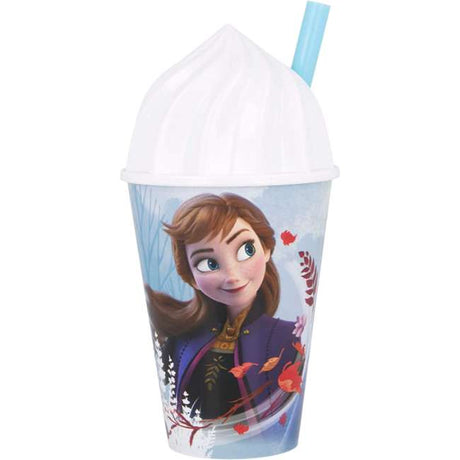 Ice Cream Tumbler 430 Ml Frozen Ii Blue Forest