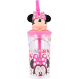 Disney 3D Figurine Tumbler 360Ml Minnie So Edgy Bows