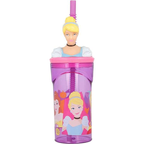 Disney 3D Figurine Tumbler 360Ml Princess Bright & Bold