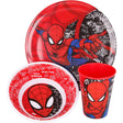 Disney 3Pcs Melamine Set W/O Rim Spiderman Urban Web