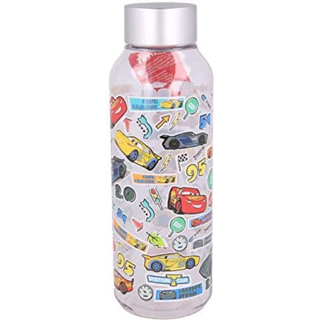 Disney Hydro Bottle 660Ml Cars Stickers