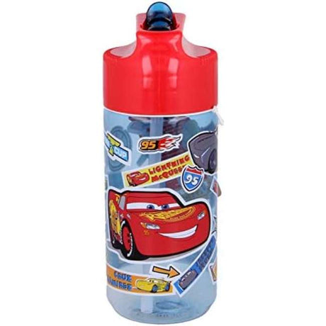 Disney Small Hydro Bottle 430Ml Cars Stickers
