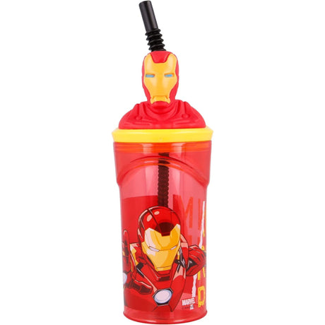 Disney 3D Figurine Tumbler 360Ml Avengers Comic Heroes Iron Man