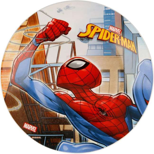 Disney 3Pcs Dinner Set Spiderman Streets
