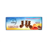 D Viswa Pooja Essentials Pure Chandan Sambrani Cup with Lobal & Guggal Filling, Set of 1