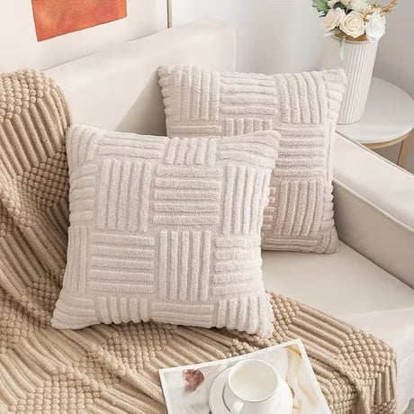 BYFT Boho Home Decorative Throw Pillow Covers, 45x 45 Cm Without Pillow Inserts Set of 2Pcs