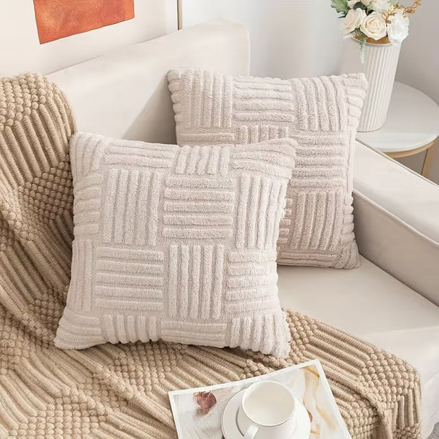 BYFT Boho Home Decorative Throw Pillow Covers, 45x 45 Cm Without Pillow Inserts Set of 2Pcs