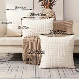 BYFT Faux Plush Pillowcases 30.48 x 50.8 Cm Decorative Pillows 2pcs Set Without Insert