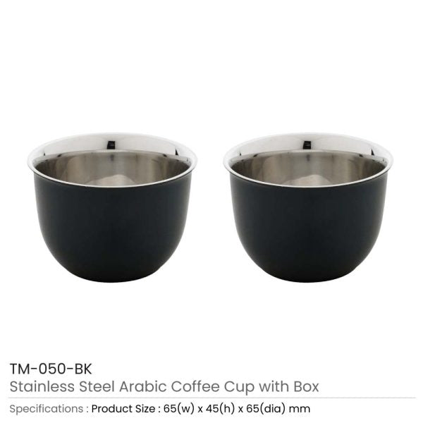 BYFT Arabic Coffee Cups 2 Pcs Sets