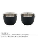 BYFT Arabic Coffee Cups 2 Pcs Sets