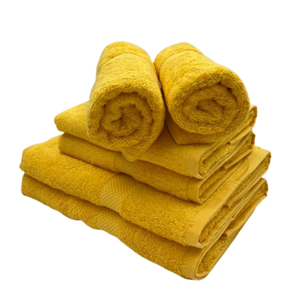 BYFT Gardenia Luxury Cotton Diamond Dobby Towel | Highly Absorbent Quick Dry | Ultrasoft Bath Linen