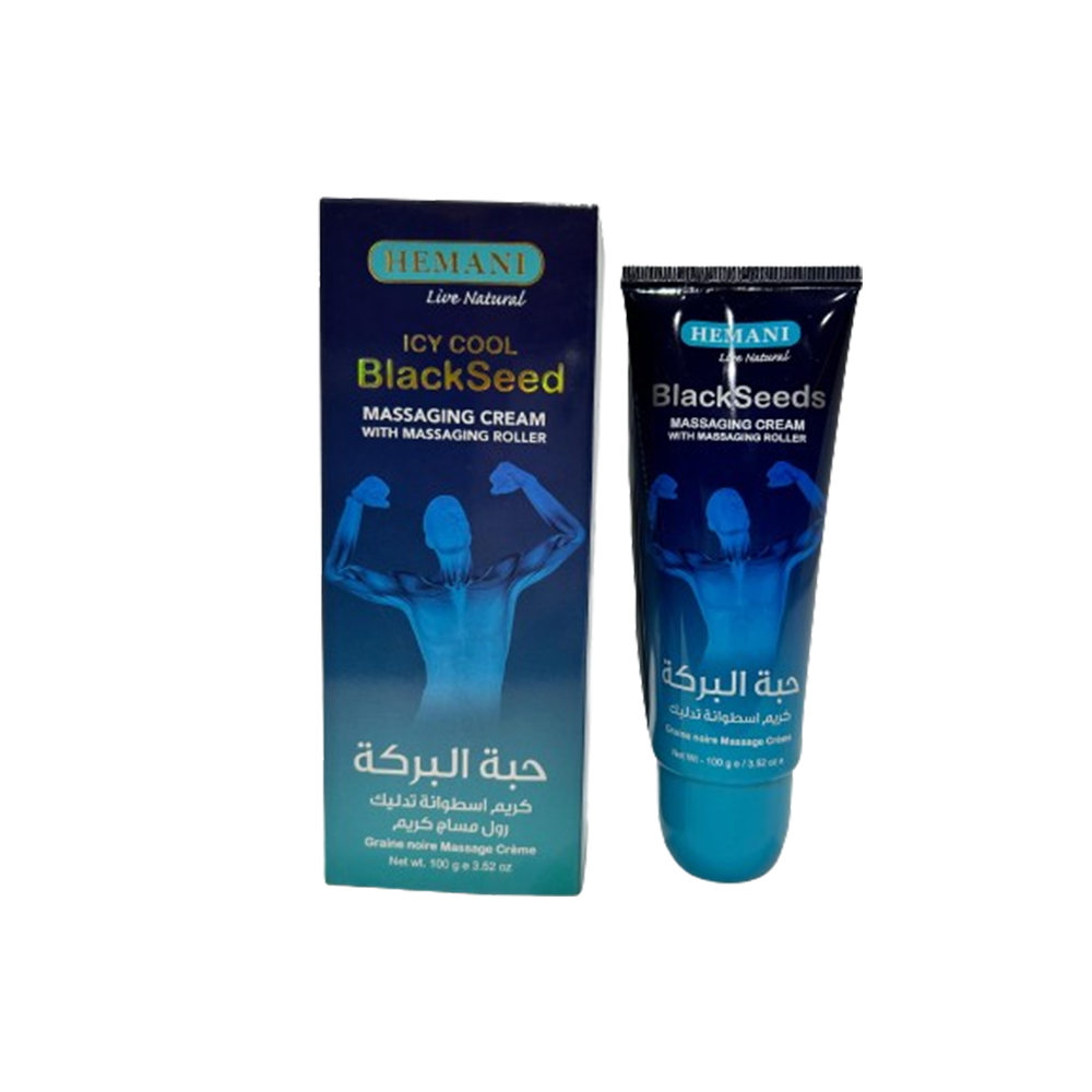 Hemani Black Seed - Roller Massaging Cream (100Gm)