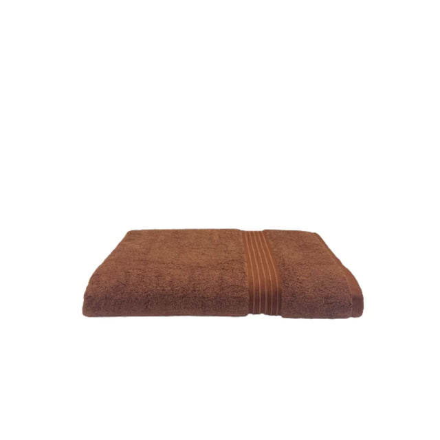 BYFT001885 HOME ESSENTIALS Bath Sheet Brown Set of 1